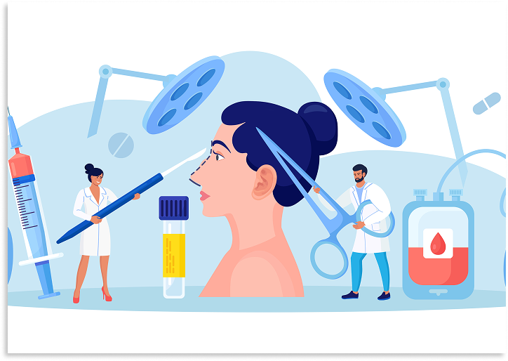 Plastic & Reconstructive Surgery Illustration